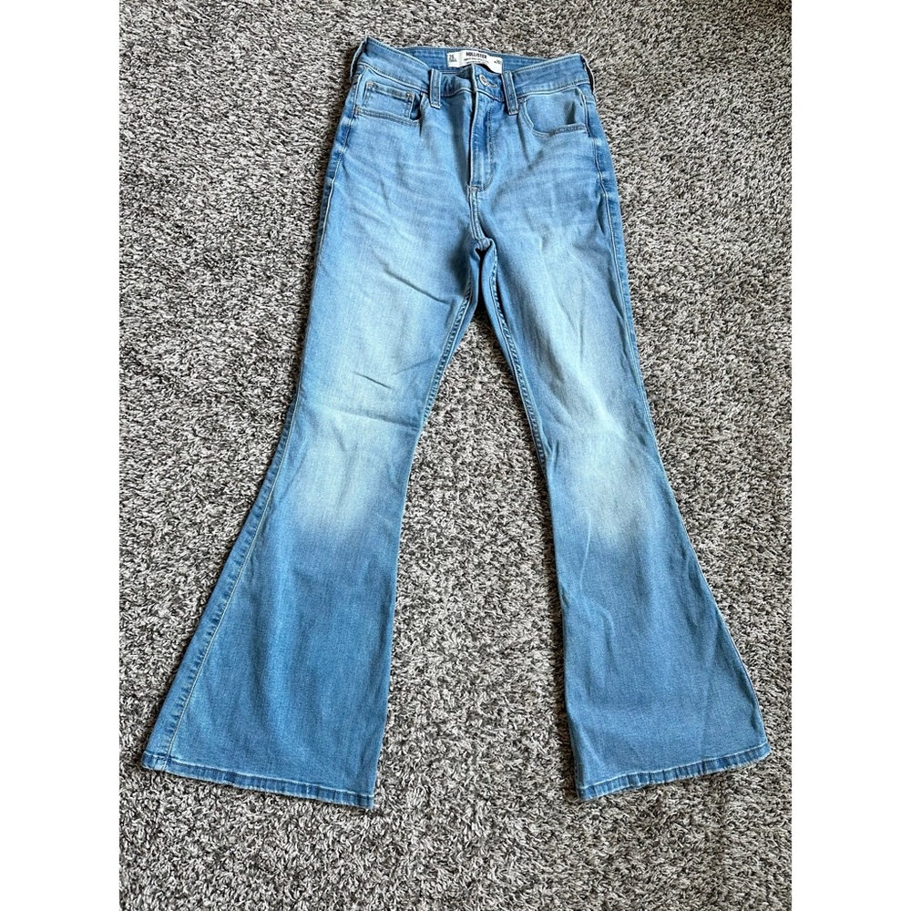 Hollister Light Blue Flare Jeans
